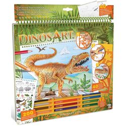 Set pentru creativitate DinosArt Creative Sketchbook 15206 Thumb