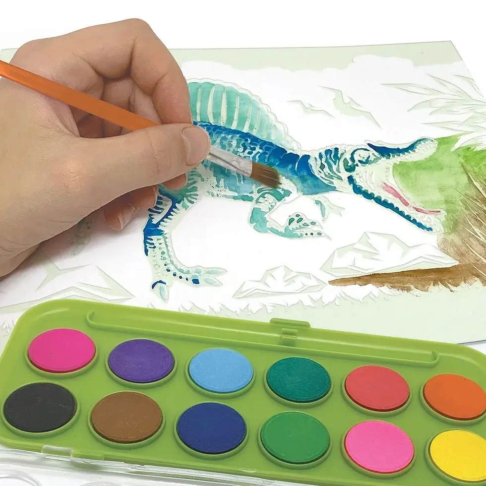 Set pentru creativitate DinosArt Magic Watercolor 15052