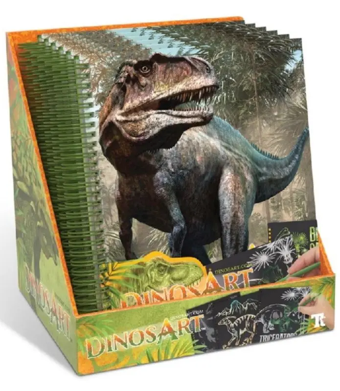 Set pentru creativitate DinosArt Scratch Sketch 15201 - 3