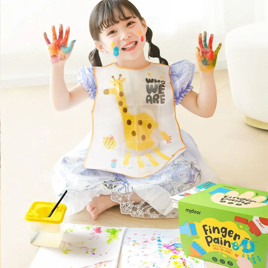 Набор для рисования Mideer Finger Paint MD4219 (White)