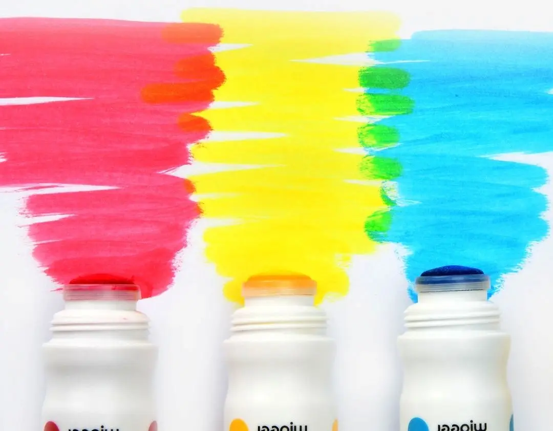 Set de colorat Mideer Magic Dot Pen MD6200 6 (White)