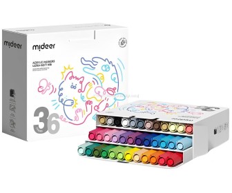 Set de colorat Mideer MD1261 36 (White)