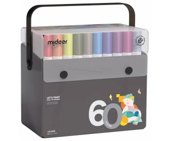 Set de colorat Mideer MD1303 60 (Grey)