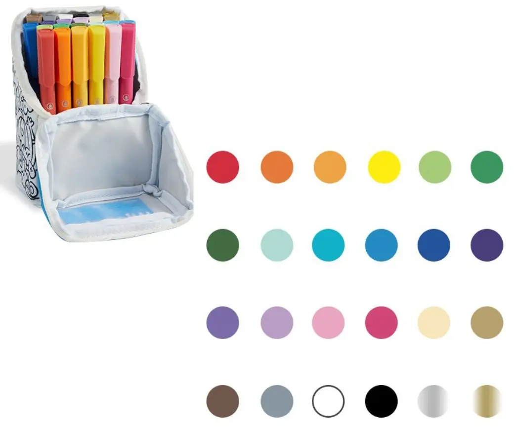 Набор для рисования Mideer MD3389 24 (White/Blue)