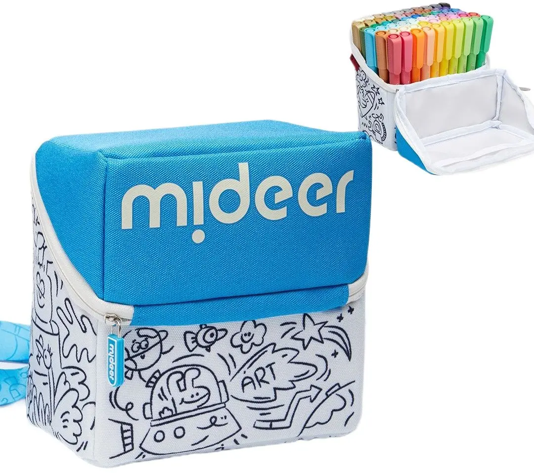 Set de colorat Mideer MD3391 60 (White/Blue)