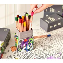 Set de colorat Mideer MD6186 36 (Grey) Thumb