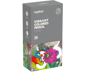 Set de colorat Mideer MD6186 36 (Grey)