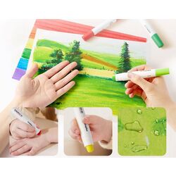 Set de colorat Mideer Silky Crayon MD4255 24 (White) Thumb