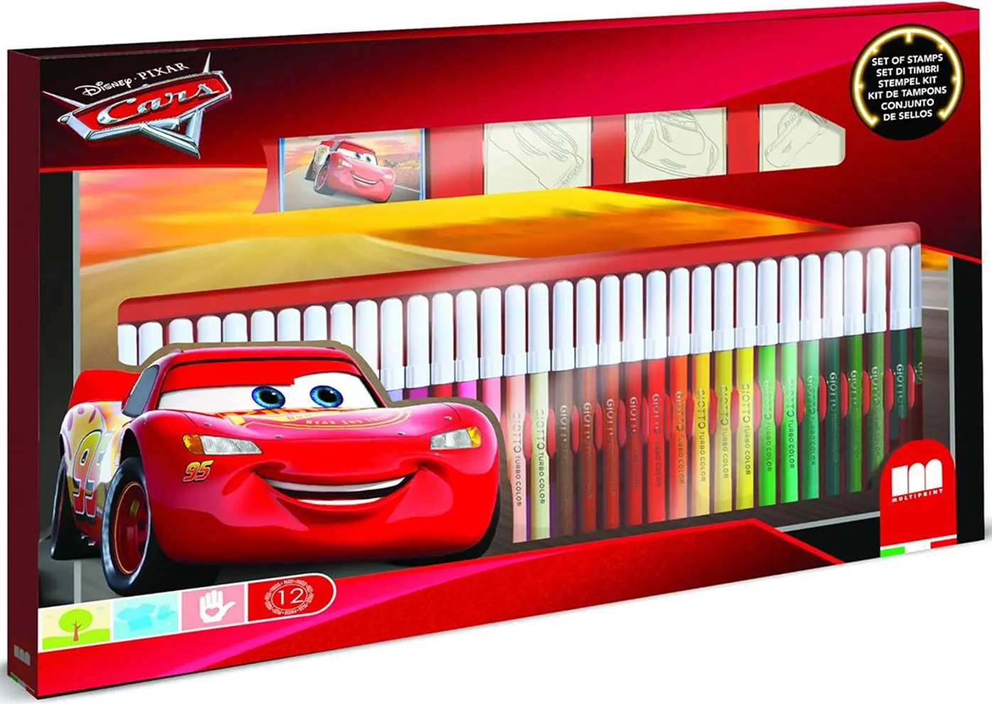 Set de creatie Multiprint Cars 57823 (Red)