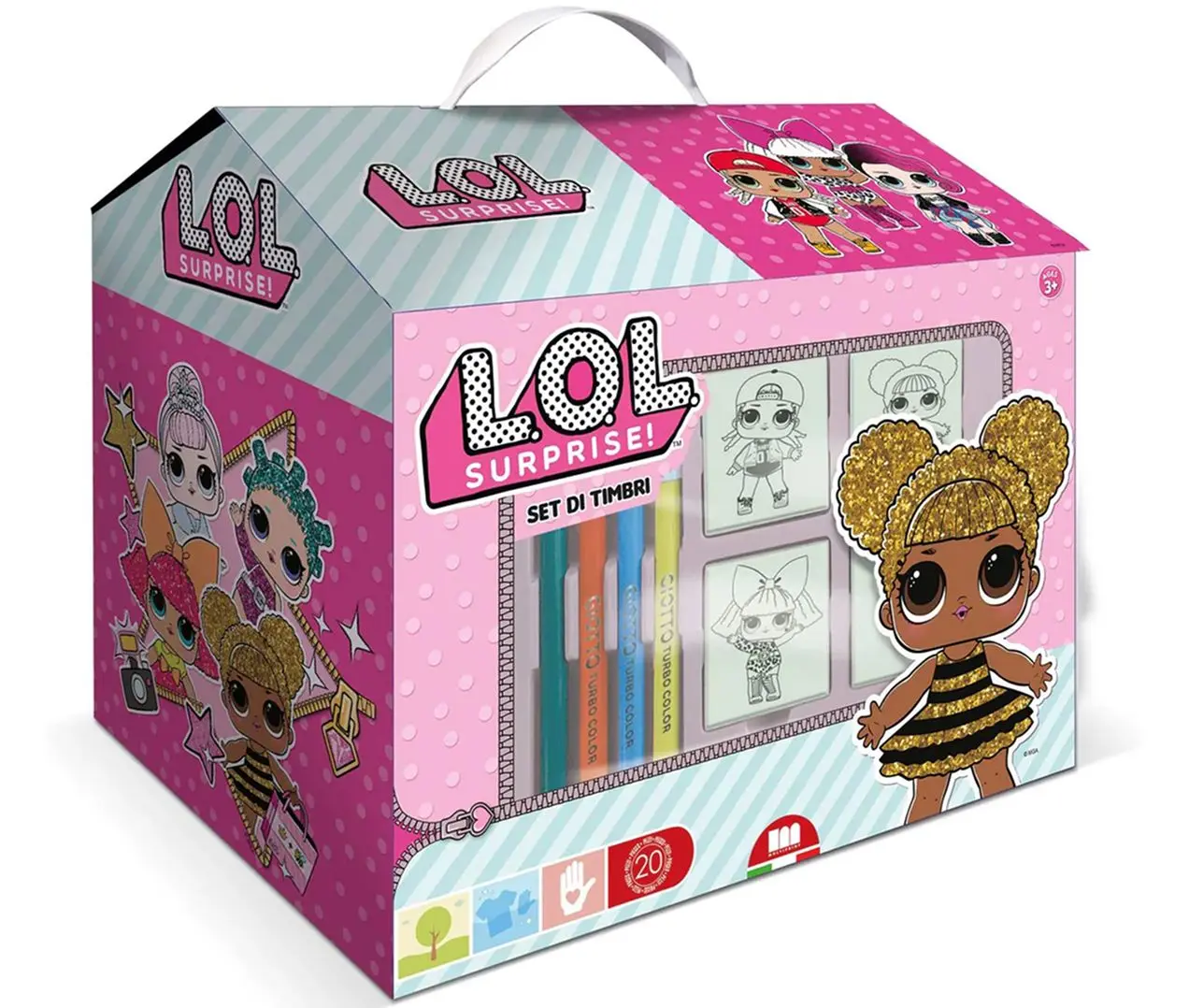 Набор для творчества Multiprint Lol 9980 (Pink)