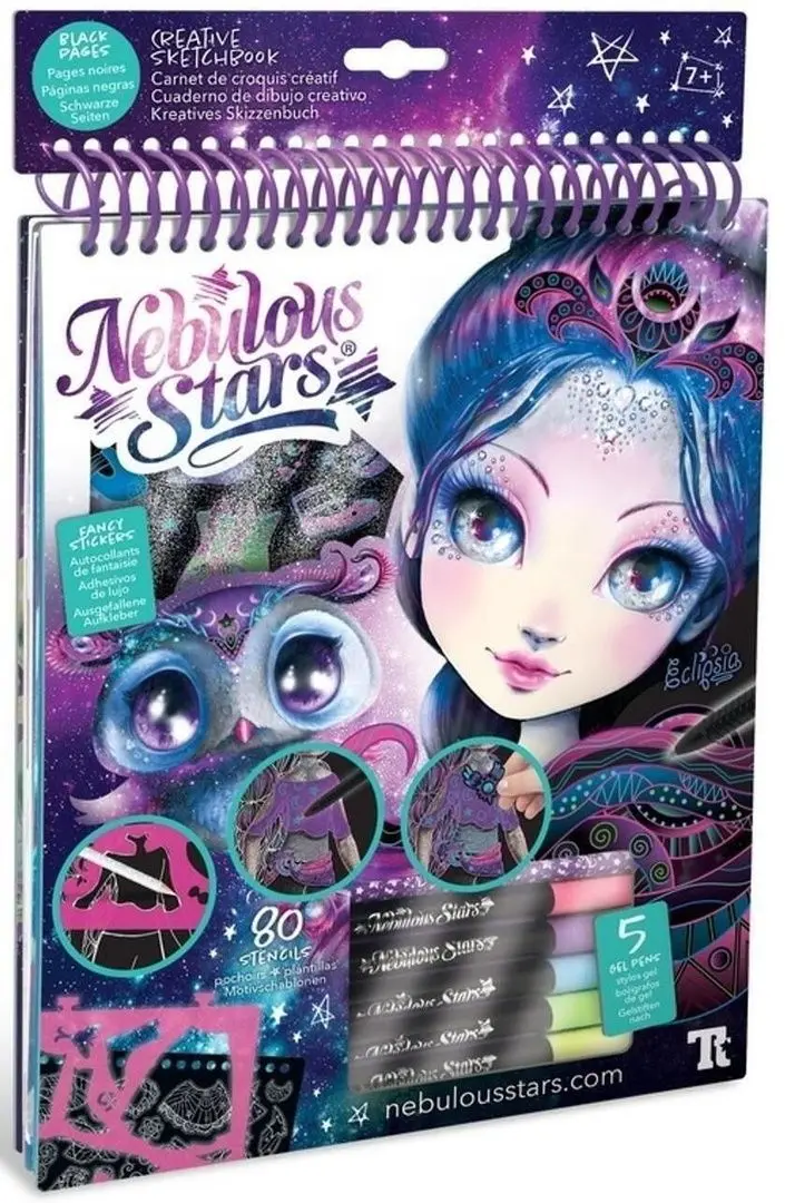 Set pentru creativitate Nebulous Stars Creative Sketchbook Eclipsia 11121