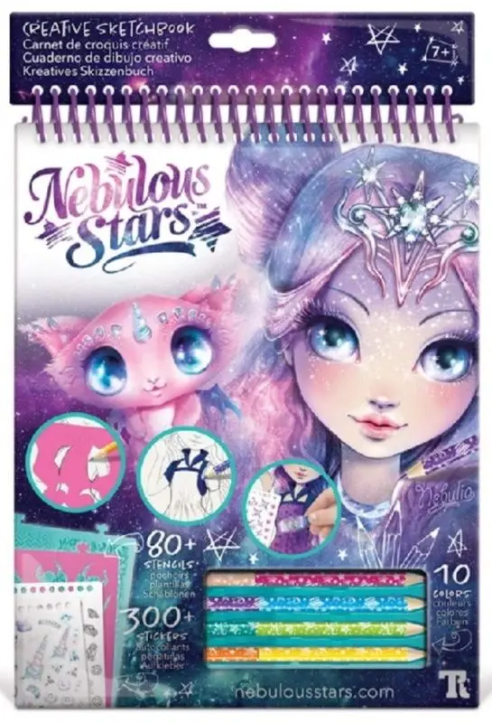 Set pentru creativitate Nebulous Stars Creative Sketchbook Nebulia 11101