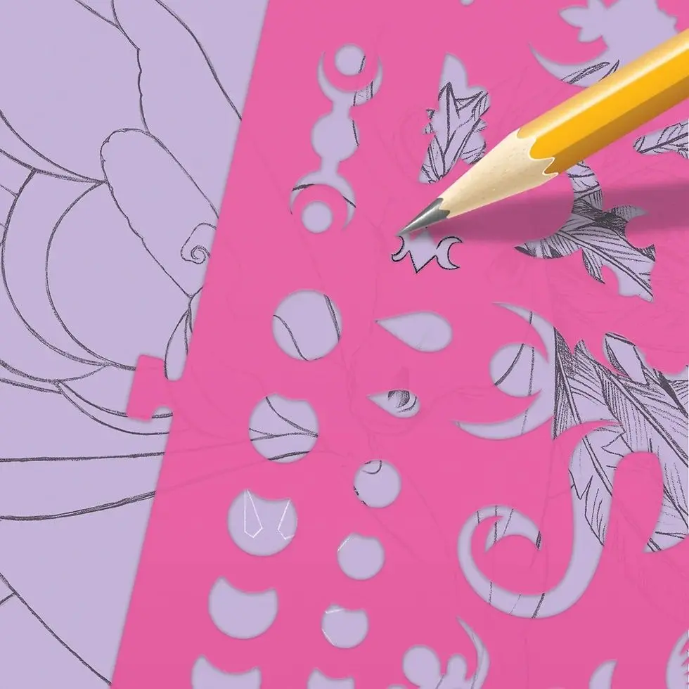 Set pentru creativitate Nebulous Stars Fantasy Horses 11371