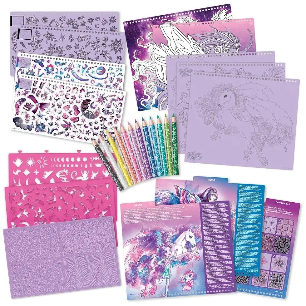 Set pentru creativitate Nebulous Stars Fantasy Horses 11371