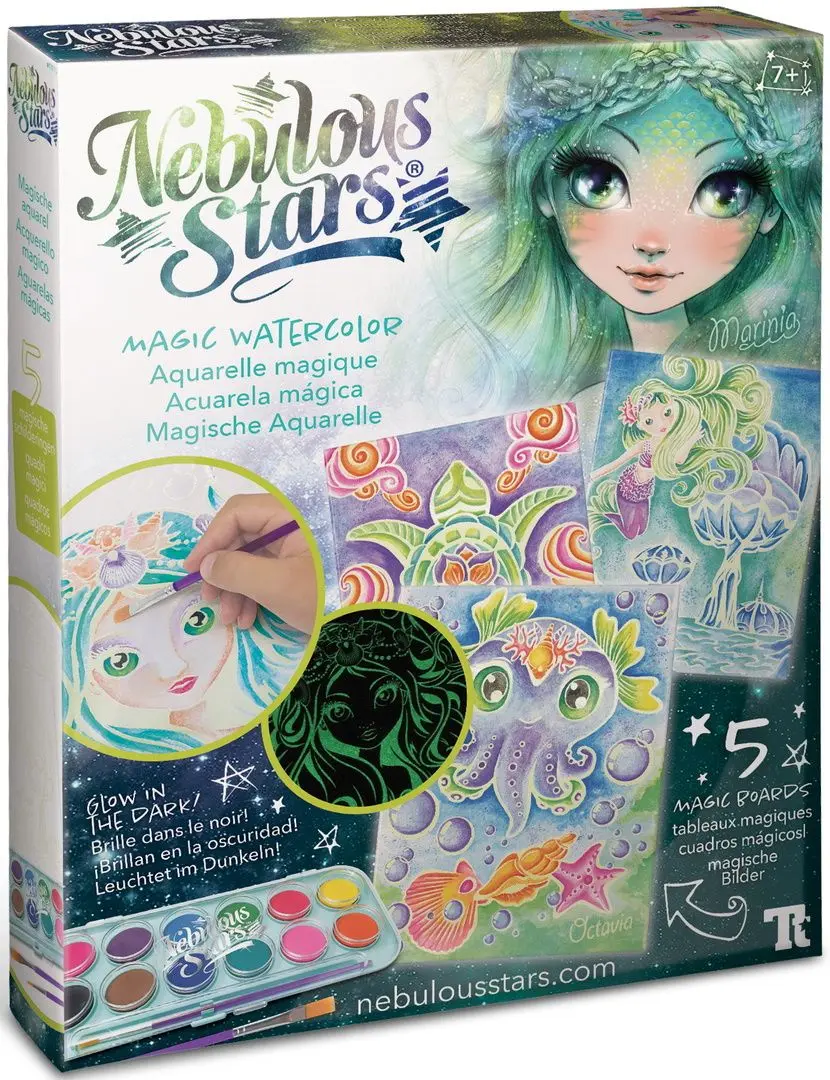 Set pentru creativitate Nebulous Stars Magic Watercolor Marinia 11105