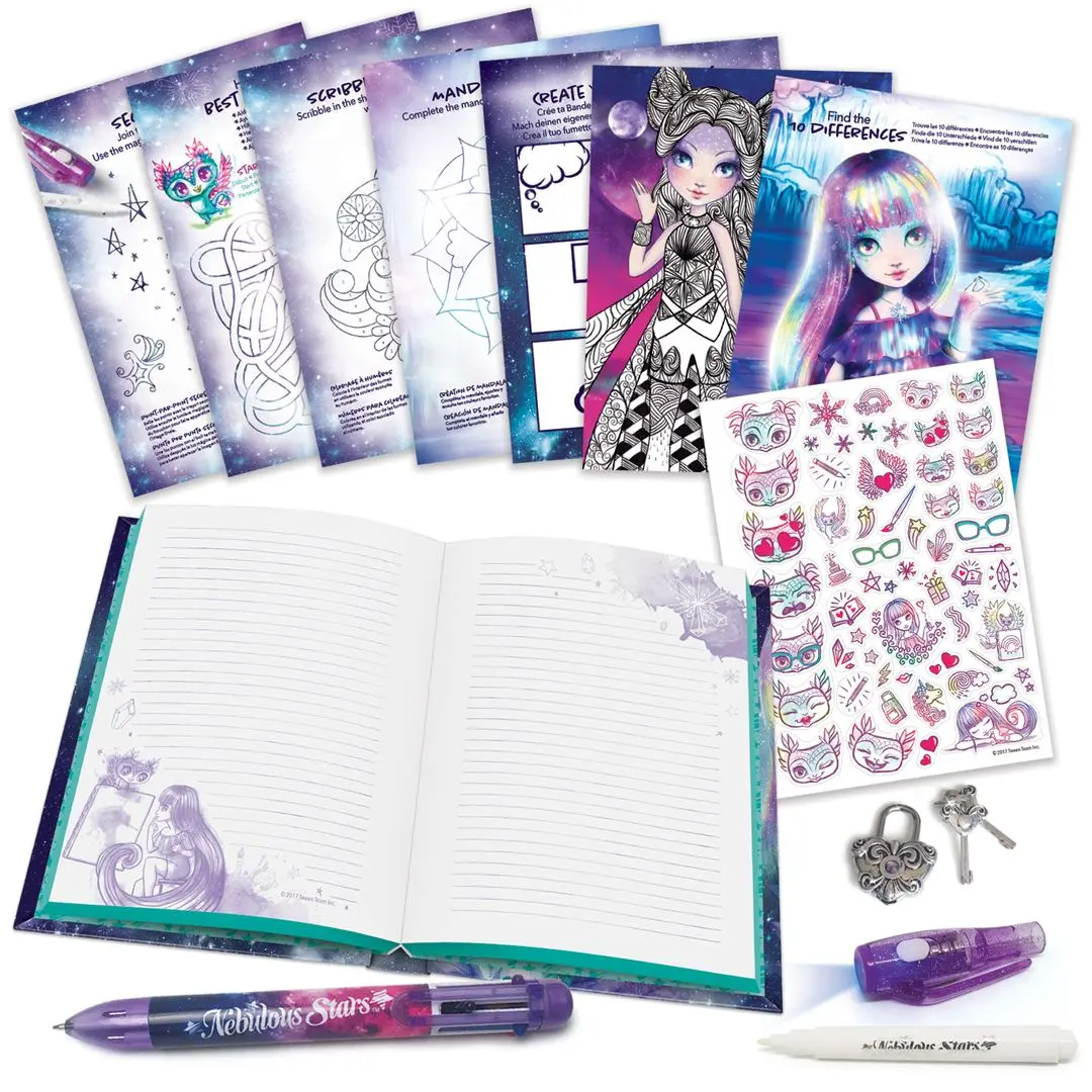Set pentru creativitate Nebulous Stars Secret Diary Isadora 11104