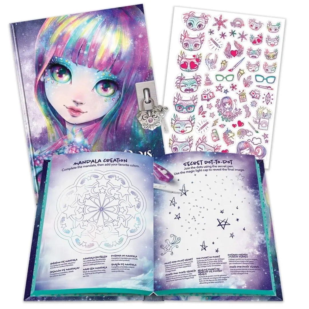 Set pentru creativitate Nebulous Stars Secret Diary Isadora 11104