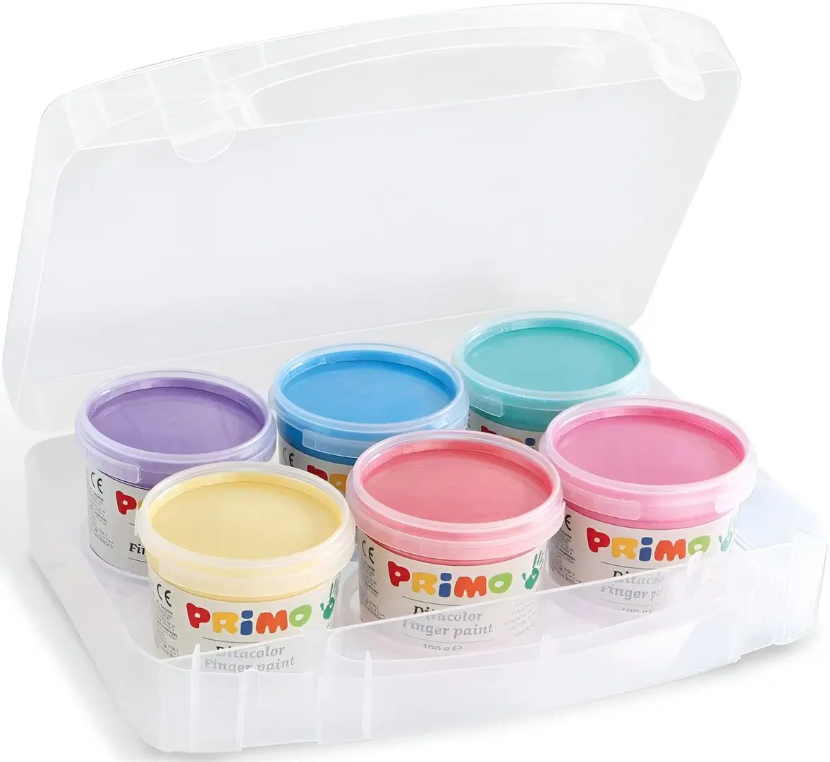 Set pentru creativitate Primo Pearl Finger Paint 229TPD100SP - 2