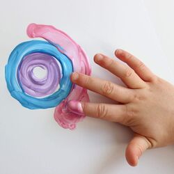 Set pentru creativitate Primo Pearl Finger Paint 229TPD100SP Thumb