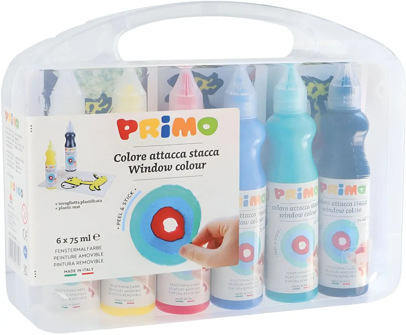 Set pentru creativitate Primo Window Colour 651W6SP