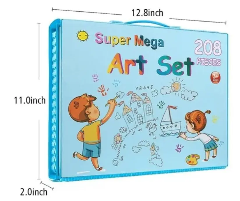 Set de colorat Procart PAK208A (Blue) - 3