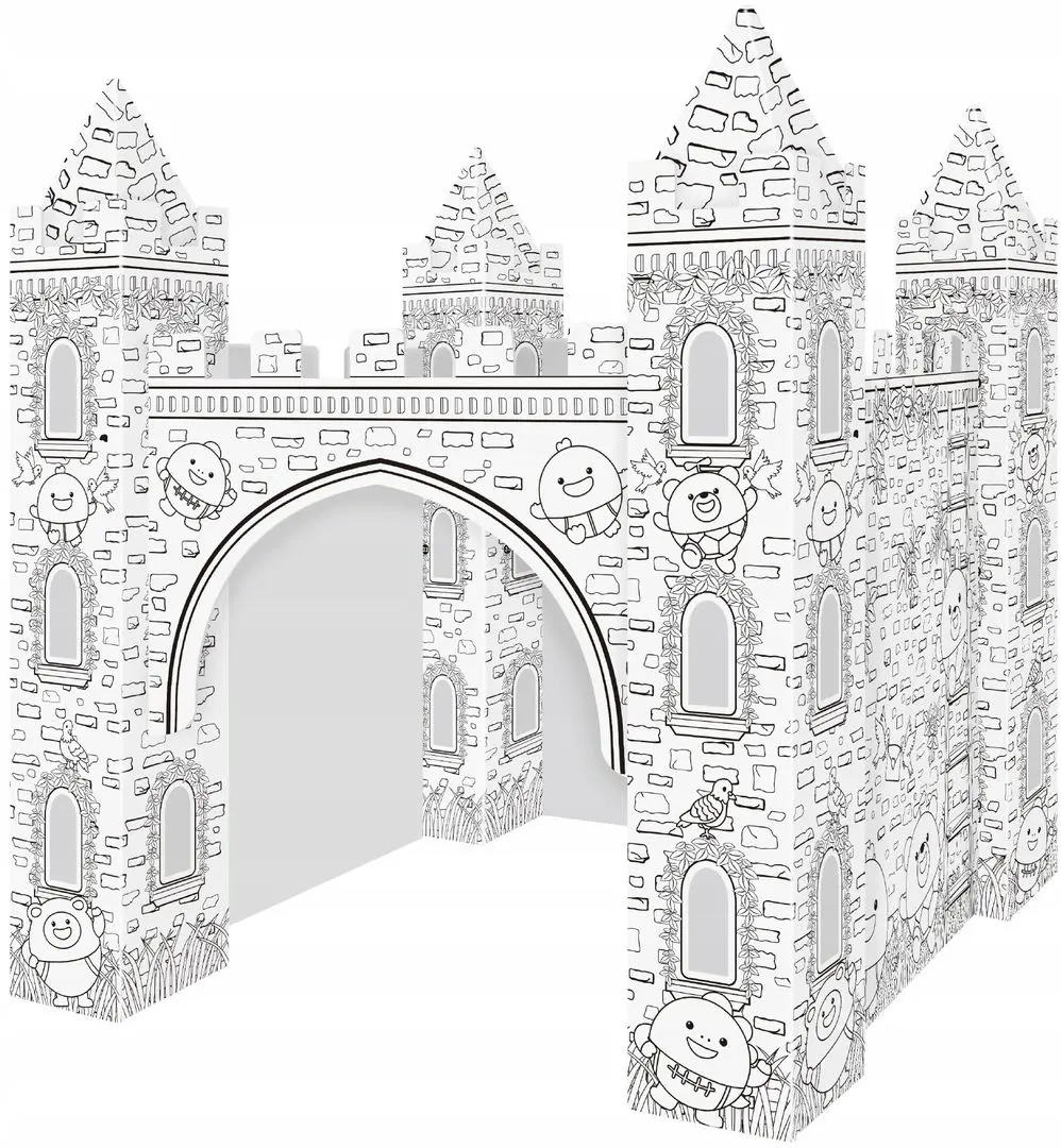 Домик-раскраска Woopie Art&Fun Creative Castle (White/Black)