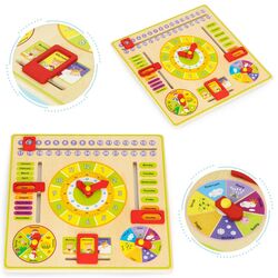 Tabla de dezvoltare Ecotoys MA086 (Wood) Thumb