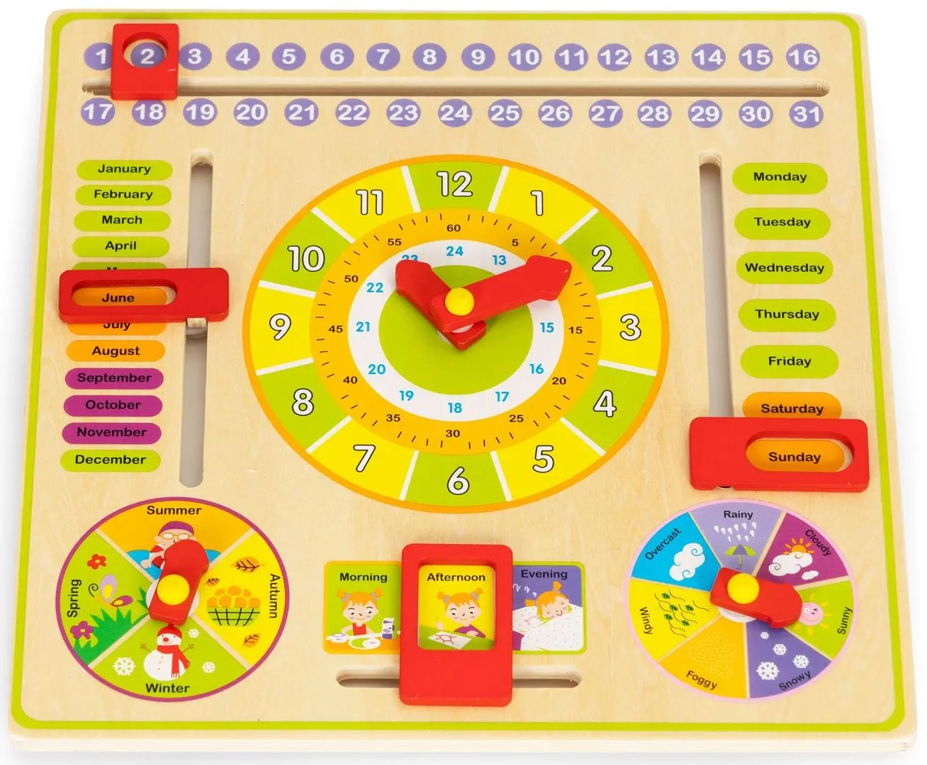 Tabla de dezvoltare Ecotoys MA086 (Wood)