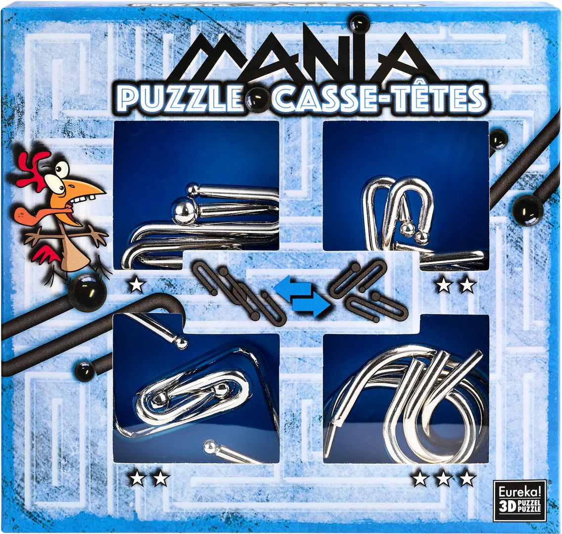 Головоломка Eureka Puzzle Mania Casse-tetes (Blue)