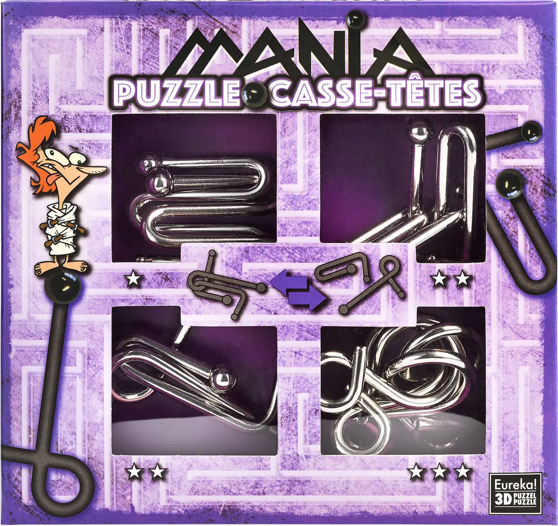 Головоломка Eureka Puzzle Mania Casse-tetes (Purple)