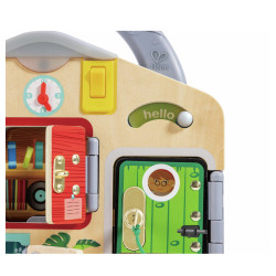 Бизиборд Hape E1111 (Wood/Grey) Thumb