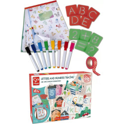 Развивающий набор Hape Letters and Numbers Tracing E1070 Thumb