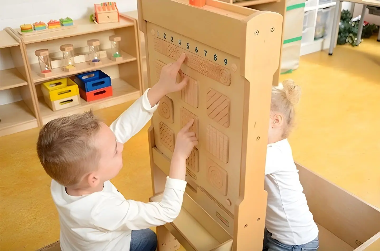 Бизиборд Masterkidz Sensory Wall Board ME06899 (Wood) - 3
