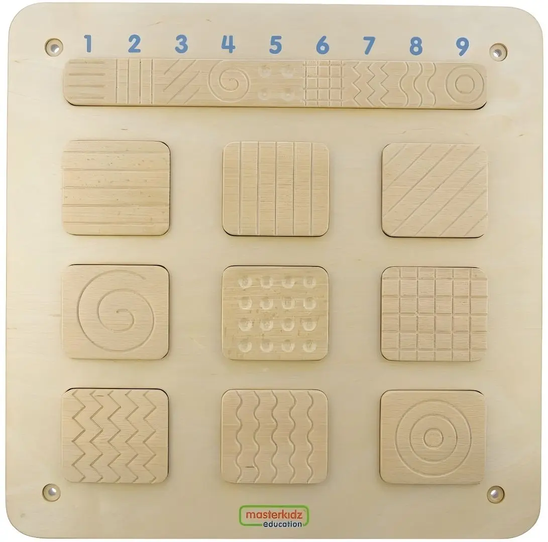 Бизиборд Masterkidz Sensory Wall Board ME06899 (Wood)
