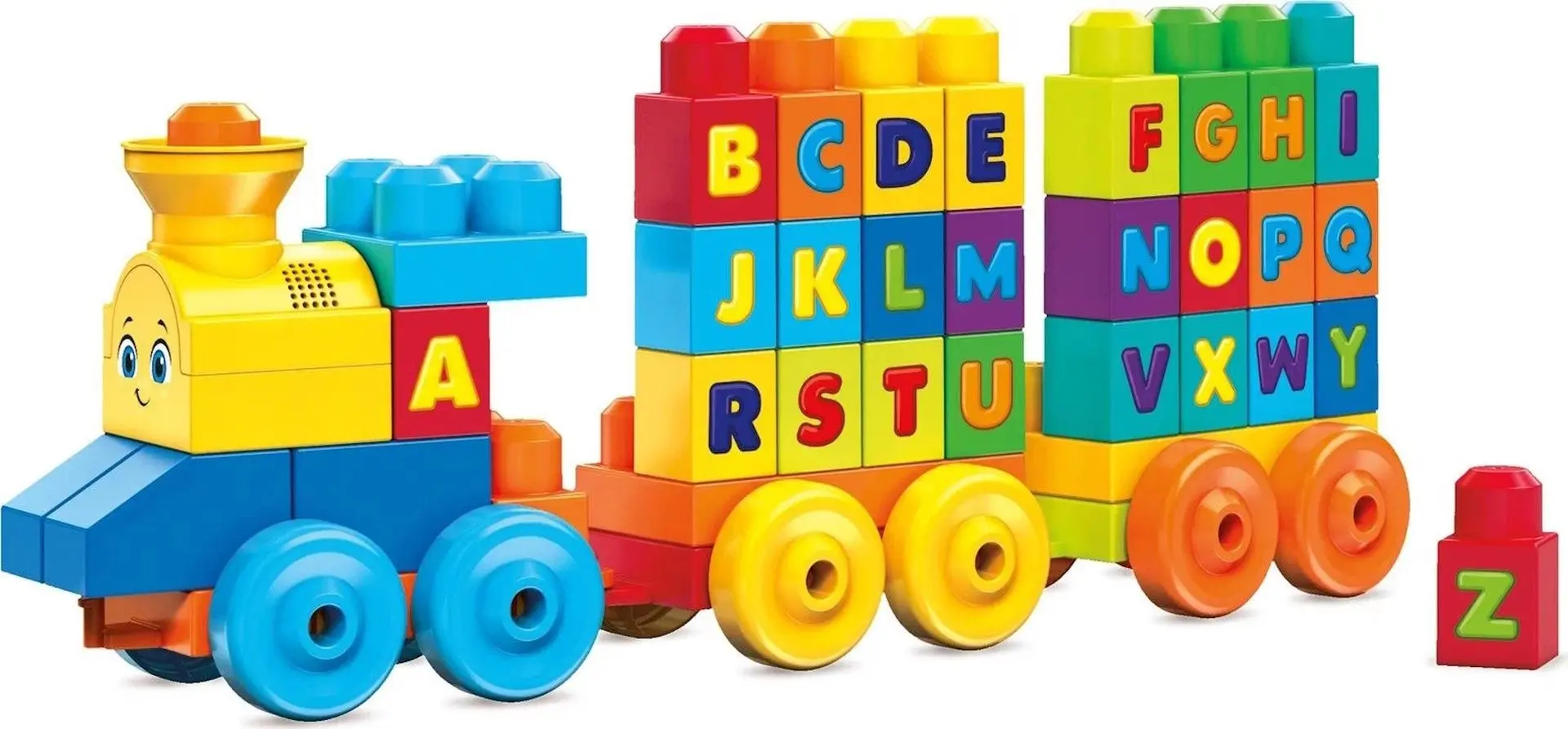 Cuburi educative Fisher-Price Mega Blocks FWK22 (Multicolor)