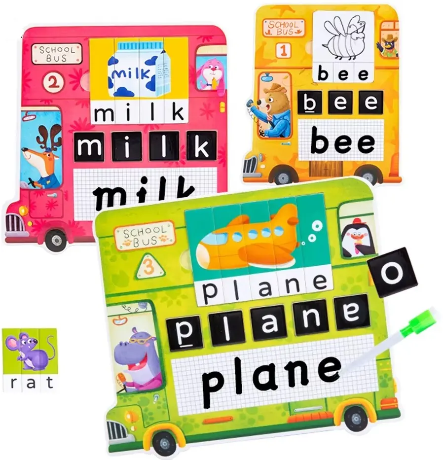 Развивающий набор Mideer English Puzzle MD2179