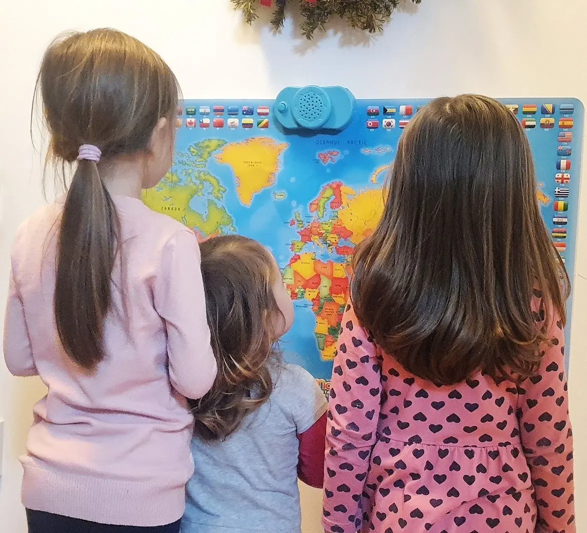 Harta lumii interactiva Momki MyMap ZN0001 (Blue) - 3