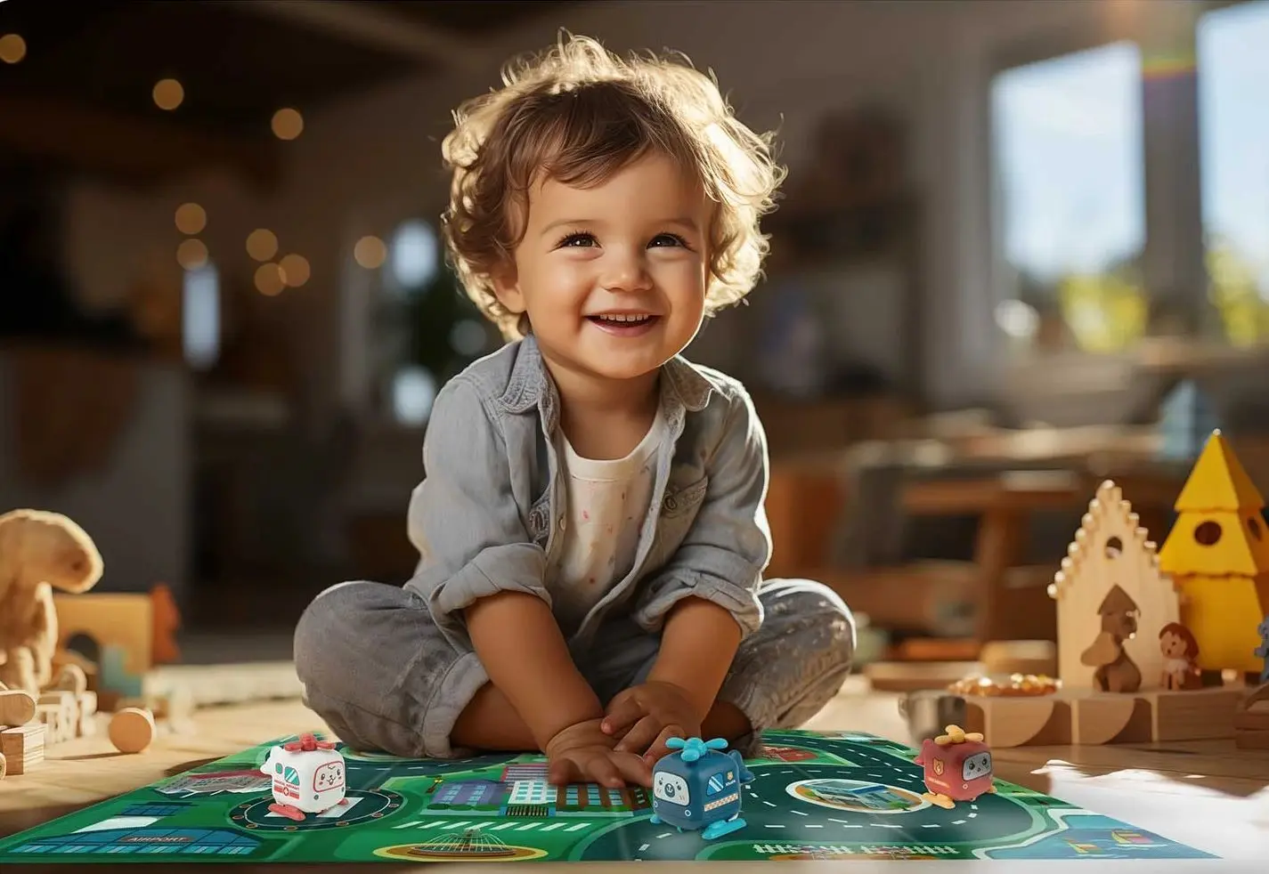 Căsuță de dezvoltare Ricokids RK-754 (Multicolour)