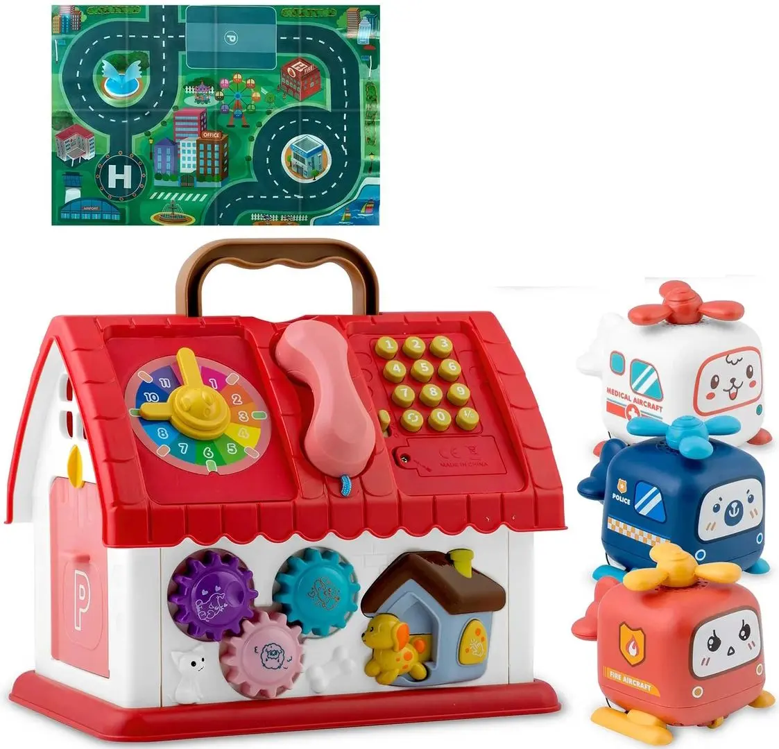Căsuță de dezvoltare Ricokids RK-754 (Multicolour)