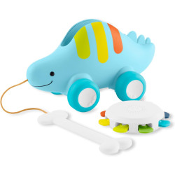 Игрушка на веревочке Skip Hop Explore&More Dinosaur (Blue) Thumb