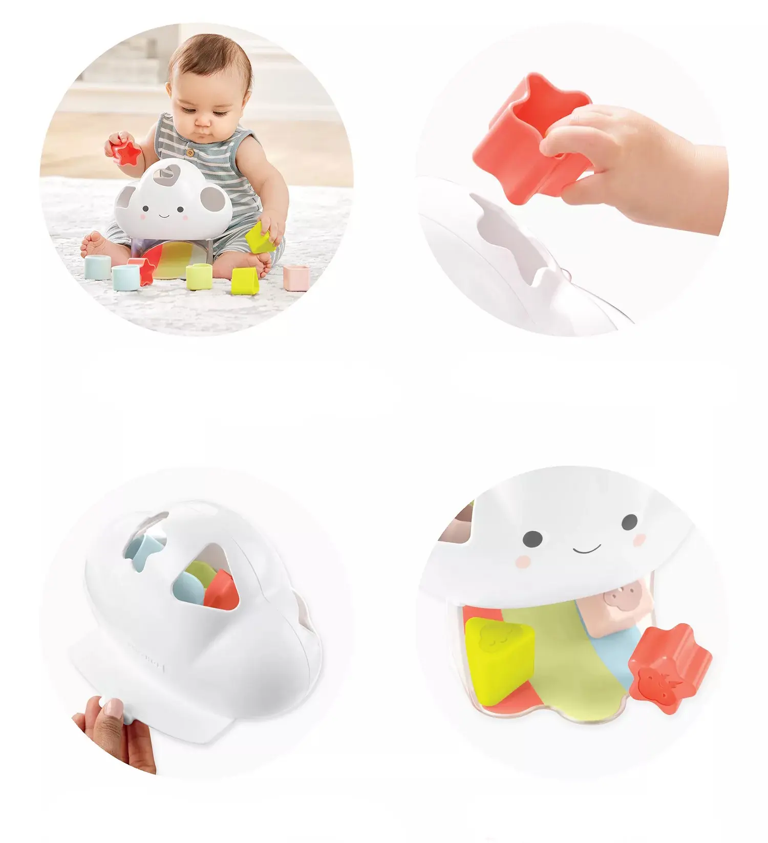 Сортер Skip Hop Silver Lining Cloud Feelings (Multicolor) - 4
