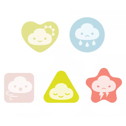 Сортер Skip Hop Silver Lining Cloud Feelings (Multicolor) Thumb