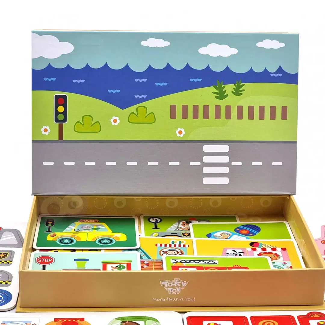 Магнитная головоломка Tooky Toy Magnetic Transport 109027 (Multicolor) - 2