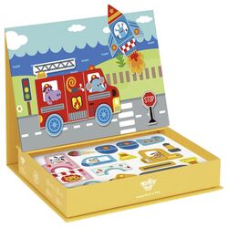 Магнитная головоломка Tooky Toy Magnetic Transport 109027 (Multicolor)