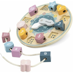 Сортер Viga Toys PolarB Shape Sorting Clock 44053 Thumb