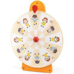 Tabla interactiva Viga Circle Wall Board Show (Wood/Orange) Thumb