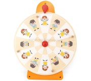 Tabla interactiva Viga Circle Wall Board Show (Wood/Orange)