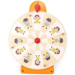 Tabla interactiva Viga Circle Wall Board Show (Wood/Orange)