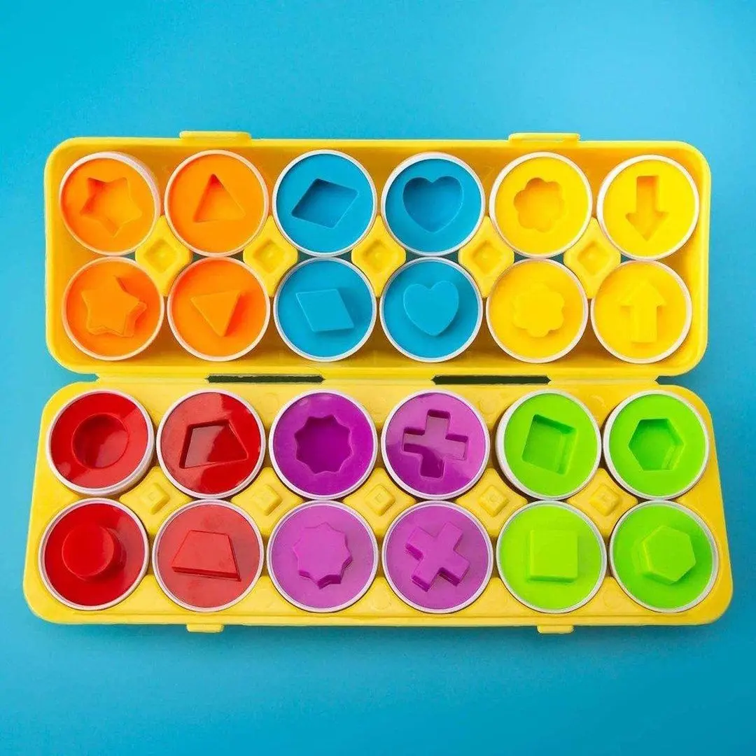 Головоломка Woopie Montessori Eggs 48426 (Multicolor) - 4