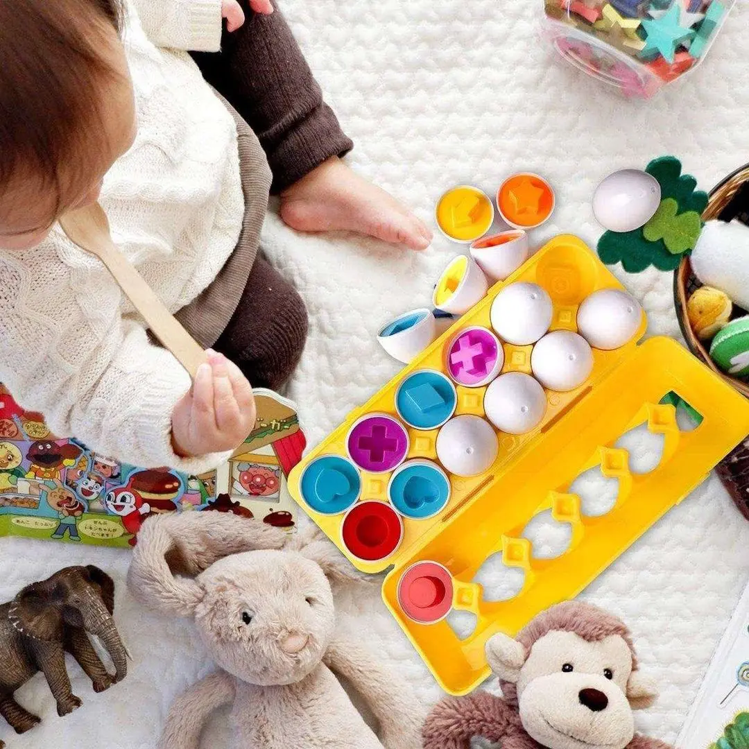 Головоломка Woopie Montessori Eggs 48426 (Multicolor) - 6
